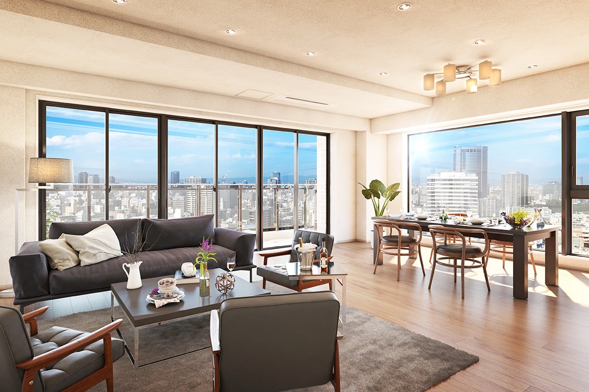 マンション専有部LED化